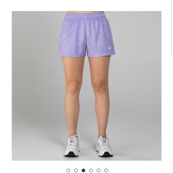 Purple Athletic Shorts - Picture 3 of 3